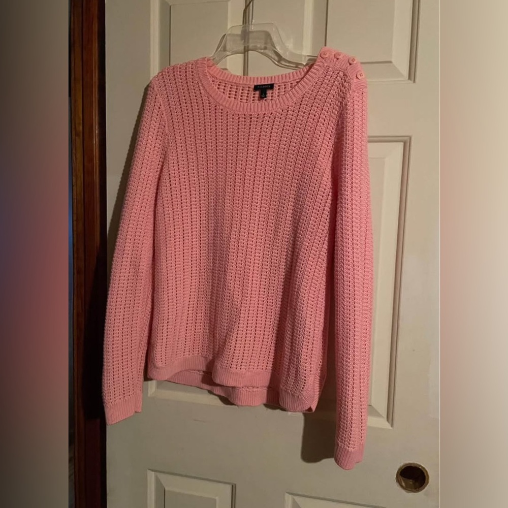 Talbots Pink/Peach Knit Sweater